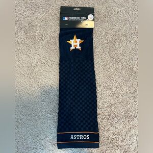 MLB Astros Navy Golf Towel